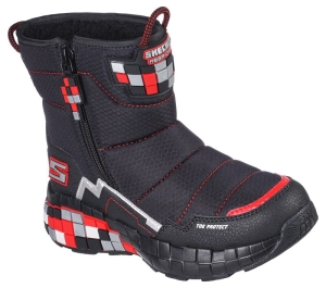 Chlapecké Boty Skechers Mega-Craft - Cuboforce Černé Červené | CZ.402198LBKRD