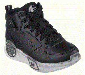 Chlapecké Ležérní Tenisky Skechers S-Lights Remix Černé | CZ.400620LBLK