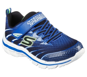 Chlapecké Sportovní Tenisky Skechers Nitrate - Zulvox Královská Modrá Černé | CZ.403900LRYBK