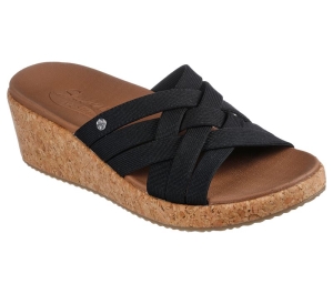 Dámské Boty Na Klínku Skechers Arch Fit Beverlee Černé | CZ.119258BLK