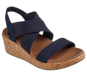 Dámské Boty Na Klínku Skechers Arch Fit Beverlee - Love Stays Tmavě Blankyt | CZ.119260NVY