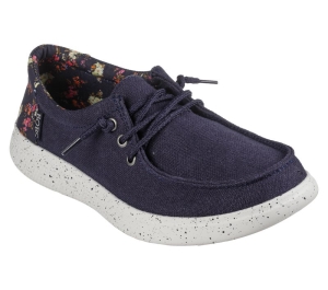 Dámské Boty Sebago Skechers BOBS Skipper - Laurel Oak Tmavě Blankyt | CZ.113761NVY