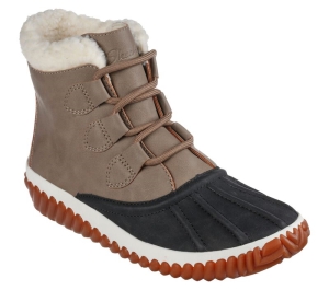 Dámské Boty Skechers Jagged Pond Černé Šedé Hnědé | CZ.167286BKTP