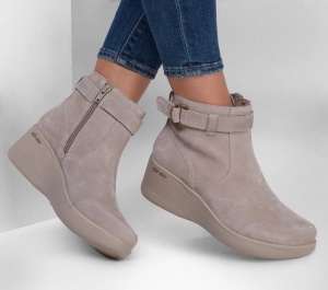 Dámské Boty Skechers Pier-Lite - Night Valley Šedé Hnědé | CZ.167579TPE