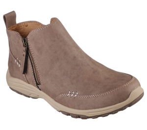 Dámské Boty Skechers Relaxed Fit: Reggae Fest 2.0 - Zip On By Světle Hnědé | CZ.158386MUSH