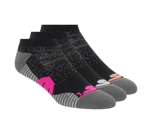Dámské Ponožky Skechers 3 Pack Low Cut Half Terry Černé | CZ.Z116561BLK
