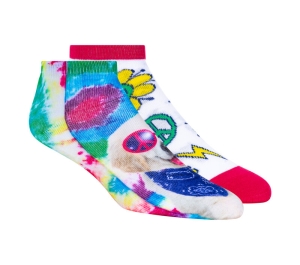 Dámské Ponožky Skechers BOBS Peace Dog - 2 Pack Viacfarebný | CZ.Z117451MULT