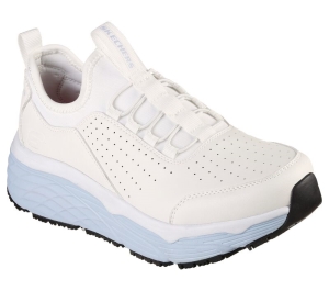 Dámské Pracovní Obuv Skechers Pracovní: Max Cushioning Elite SR - Serotina Bílé Světle Blankyt | CZ.108060WLBL