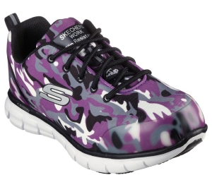 Dámské Pracovní Obuv Skechers Pracovní: Sure Track - Saivy Fialové Viacfarebný | CZ.108083PRMT