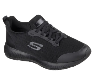 Dámské Pracovní Obuv Skechers Pracovní: Squad SR Černé | CZ.77222BLK