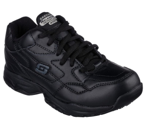 Dámské Pracovní Obuv Skechers Pracovní Relaxed Fit: Felton - Albie SR Černé | CZ.76555BLK