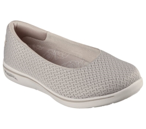 Dámské Slip On Skechers Arch Fit Uplift - Sweet Sophistication Šedé Hnědé | CZ.136552TPE