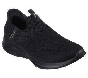 Dámské Slip On Skechers Slip-ins: Ultra Flex 3.0 - Cozy Streak Černé | CZ.149708BBK