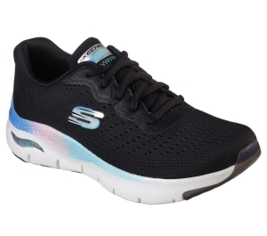 Dámské Sportovní Tenisky Skechers Arch Fit - Power Step Černé Viacfarebný | CZ.149718BKMT