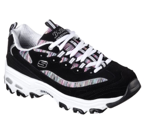 Dámské Sportovní Tenisky Skechers D'Lites - Interlude Černé Viacfarebný | CZ.11978BKMT