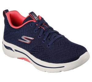 Dámské Sportovní Tenisky Skechers GO WALK Arch Fit - Unify Tmavě Blankyt Koralove | CZ.124403NVCL