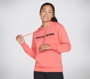 Dámské Topy Skechers Heritage Pullover Hoodie Koralove | CZ.WHD65CRL