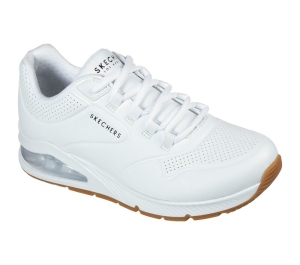 Dámské Šněrovací Boty Skechers Uno 2 - Air Around You Bílé | CZ.155543WHT