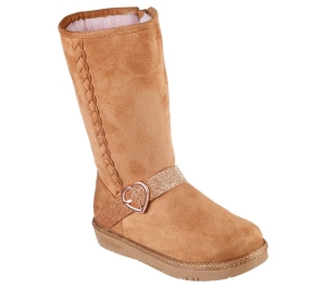 Dívčí Boty Skechers Glamslam - Darling Days Hnědé | CZ.302945LCSNT