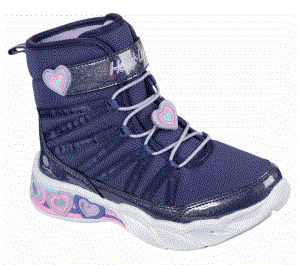 Dívčí Boty Skechers S Lights: Sweetheart Lights - Love to Shine Tmavě Blankyt Levandule | CZ.302661LNVLV