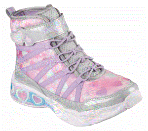 Dívčí Boty Skechers Sweetheart Lights - Dreamy Love Stříbrné Viacfarebný | CZ.302667LSMLT