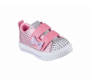 Dívčí Light Up Boty Skechers Twinkle Toes: Twinkle Sparks - Heart Dreams Růžové | CZ.314791NPNK