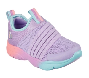 Dívčí Slip On Skechers Flex Blast - Lil Sherbet Levandule Viacfarebný | CZ.302724NLVMT