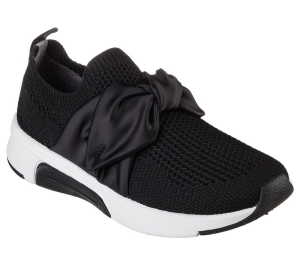 Dívčí Slip On Skechers Modern Jogger - Gleam Beauty Černé | CZ.302287LBLK