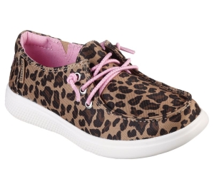 Dívčí Slip On Skechers Skipper - Lovely Leopard Leopard | CZ.302792LLPD