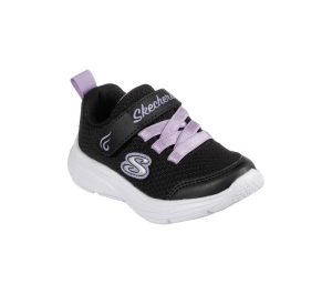 Dívčí Sportovní Tenisky Skechers Wavy Lites - Blissfully Free Černé | CZ.303522NBLK