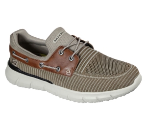 Pánské Boty Sebago Skechers Del Retto - Clean Slate Šedé Hnědé | CZ.210237TPE