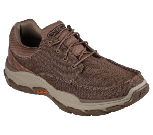 Pánské Boty Sebago Skechers Relaxed Fit: Respected - Sartell Světle Hnědé | CZ.204565LTBR