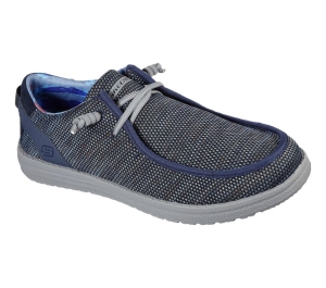 Pánské Boty Sebago Skechers Relaxed Fit: Melson - Radlett Tmavě Blankyt | CZ.210233NVY