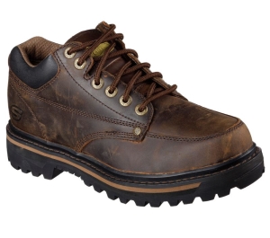 Pánské Boty Skechers Mariners Hnědé | CZ.4470CDB