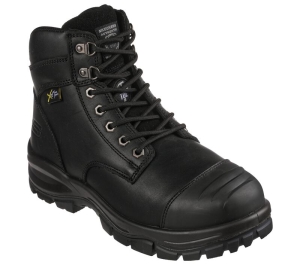 Pánské Boty Skechers Pracovní: Ruddle - Midap ST Metatarsal Guard Černé | CZ.200049BLK