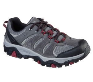 Pánské Oxfordky Skechers Relaxed Fit: Pine Trailové - Kordova Šedé | CZ.204242CHAR