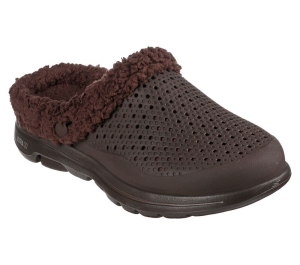Pánské Pantofle Skechers Foamies: GO WALK 5 - Relax Čokolády | CZ.243014CHOC