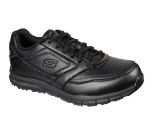 Pánské Pracovní Obuv Skechers Pracovní Relaxed Fit: Nampa SR Černé | CZ.77156BLK