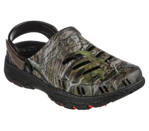 Pánské Slip On Skechers Foamies: Creston Ultra - Fixated Černé Viacfarebný | CZ.243119BKMT