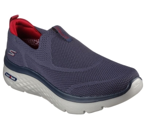 Pánské Slip On Skechers GO WALK Hyperbust - Savitar Tmavě Blankyt Červené | CZ.216189NVRD