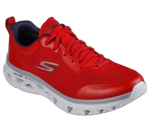 Pánské Sportovní Tenisky Skechers GO RUN Glide-Step Flex Červené Tmavě Blankyt | CZ.220503RDNV